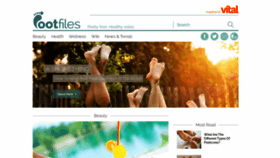 What Footfiles.com website looked like in 2022 (1 year ago)