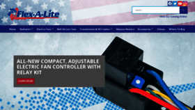 What Flex-a-lite.com website looked like in 2022 (1 year ago)