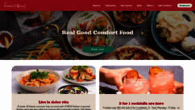 What Frankieandbennys.com website looked like in 2022 (1 year ago)