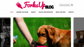 What Forksupblog.com website looked like in 2022 (1 year ago)