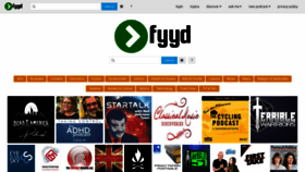 What Fyyd.de website looked like in 2022 (1 year ago)