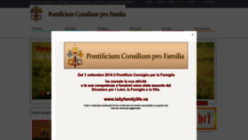 What Familiam.org website looked like in 2022 (1 year ago)