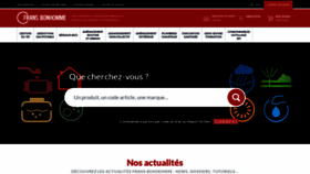 What Fransbonhomme.fr website looked like in 2022 (2 years ago)