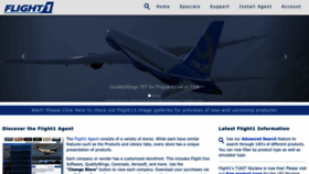 What Flight1.com website looked like in 2022 (1 year ago)