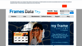 What Framesdata.com website looked like in 2022 (1 year ago)