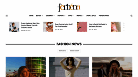 What Ferbena.com website looked like in 2022 (1 year ago)