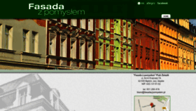 What Fasadazpomyslem.pl website looked like in 2022 (3 years ago)