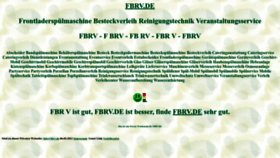 What Fbrv.de website looked like in 2022 (1 year ago)