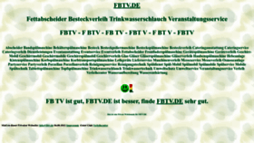What Fbtv.de website looked like in 2022 (1 year ago)