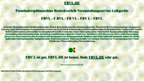 What Fbvl.de website looked like in 2022 (1 year ago)