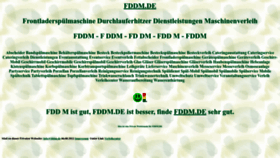 What Fddm.de website looked like in 2022 (2 years ago)