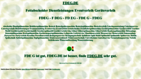 What Fdeg.de website looked like in 2022 (1 year ago)