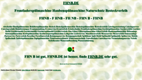 What Fhnb.de website looked like in 2022 (1 year ago)