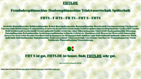 What Fhts.de website looked like in 2022 (2 years ago)