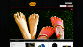 What Fivefingersshoes.us website looked like in 2022 (1 year ago)