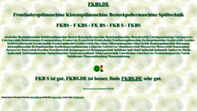 What Fkbs.de website looked like in 2022 (2 years ago)