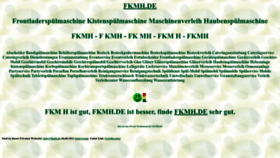 What Fkmh.de website looked like in 2022 (3 years ago)