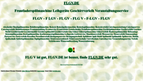 What Flgv.de website looked like in 2022 (1 year ago)