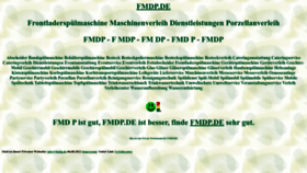 What Fmdp.de website looked like in 2022 (1 year ago)