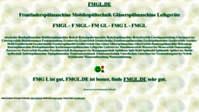 What Fmgl.de website looked like in 2022 (1 year ago)