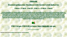 What Fmgs.de website looked like in 2022 (1 year ago)