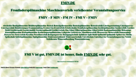 What Fmiv.de website looked like in 2022 (1 year ago)