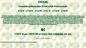 What Fnew.de website looked like in 2022 (1 year ago)