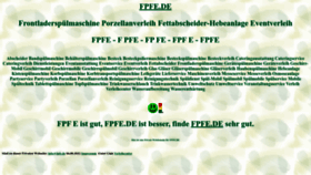 What Fpfe.de website looked like in 2022 (2 years ago)