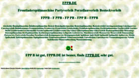 What Fppb.de website looked like in 2022 (1 year ago)