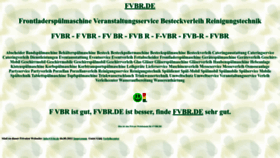 What Fvbr.de website looked like in 2022 (1 year ago)