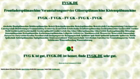 What Fvgk.de website looked like in 2022 (1 year ago)