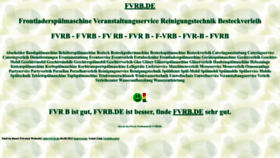 What Fvrb.de website looked like in 2022 (1 year ago)