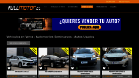 What Fullmotor.cl website looked like in 2022 (1 year ago)