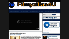What Filmyzillaa4u.blogspot.com website looked like in 2022 (1 year ago)