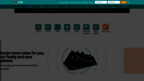 What Fnb.co.za website looked like in 2022 (1 year ago)