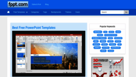 What Free-power-point-templates.com website looked like in 2022 (1 year ago)