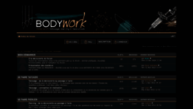 What Forum-bodywork.com website looked like in 2022 (1 year ago)