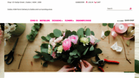 What Flowersbyjennifer.com.au website looked like in 2022 (1 year ago)