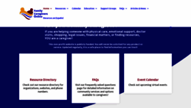 What Familycaregiversonline.net website looked like in 2022 (1 year ago)
