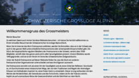 What Freimaurerei.ch website looked like in 2022 (1 year ago)