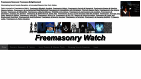 What Freemasonrywatch.org website looked like in 2022 (1 year ago)