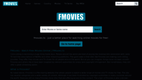 What Fmovies.co website looked like in 2022 (1 year ago)