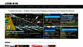 What Futebolnaveia.com.br website looked like in 2022 (3 years ago)