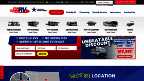 What Funtownrv.com website looked like in 2022 (1 year ago)