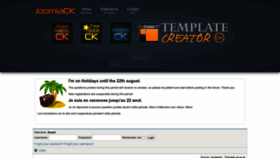 What Forum.joomlack.fr website looked like in 2022 (1 year ago)