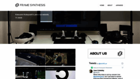 What Framesynthesis.com website looked like in 2022 (1 year ago)