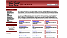 What Fivestarsautopawn.com website looked like in 2022 (1 year ago)