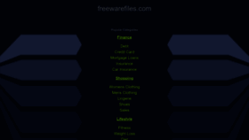 What Freewarefiles.com website looked like in 2022 (1 year ago)