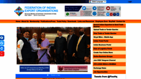 What Fieo.org website looked like in 2022 (1 year ago)