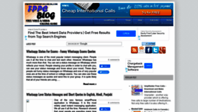 What Freepctophonecallsblog.com website looked like in 2022 (1 year ago)